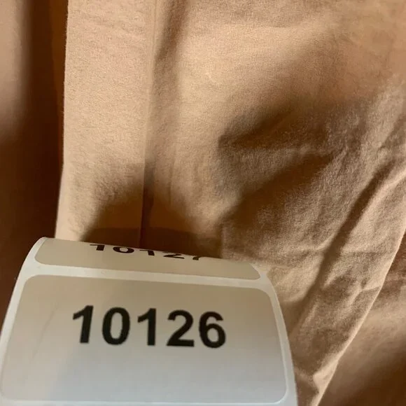 Poetry Women's Elastic Waist Brown Drawstring Trouser Pants 100% Cotton‎ Size 6 - Picture 9 of 9